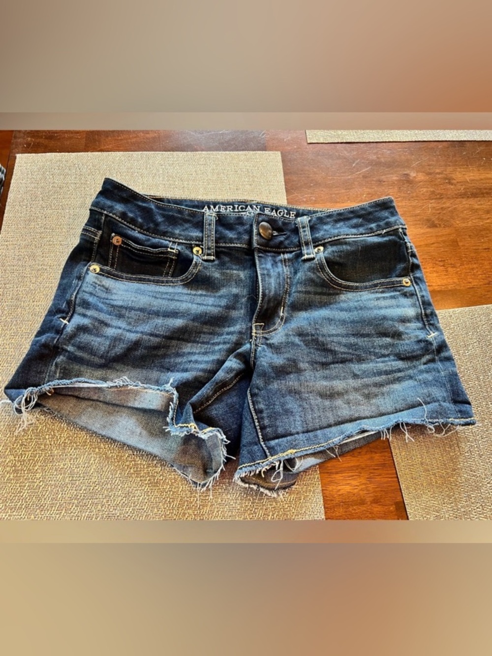 American Eagle Jean shorts.